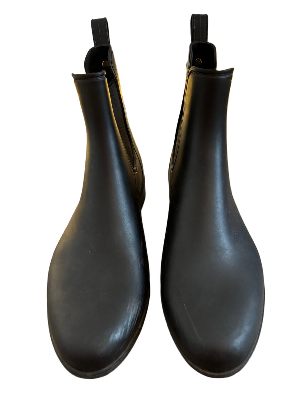 Sam Edelman Black Tinsley Rubber Rain Boot SZ 10 - Picture 4 of 12